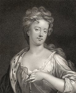 Sarah Jennings, gegraveerd door Bocquet, illustratie uit 
